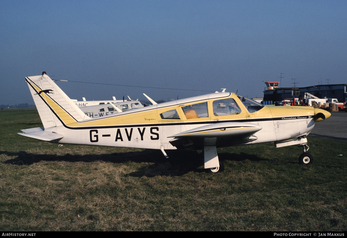 Aircraft Photo of G-AVYS | Piper PA-28R-180 Cherokee Arrow | AirHistory.net #797682