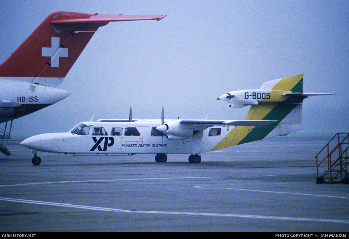 Aircraft Photo of G-BDOS | Britten-Norman BN-2A Mk.3-2 Trislander | XP - Express Parcel Systems | AirHistory.net #797689