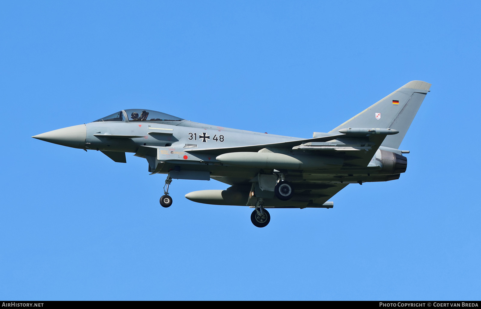 Aircraft Photo of 3148 | Eurofighter EF-2000 Typhoon | Germany - Air Force | AirHistory.net #797693