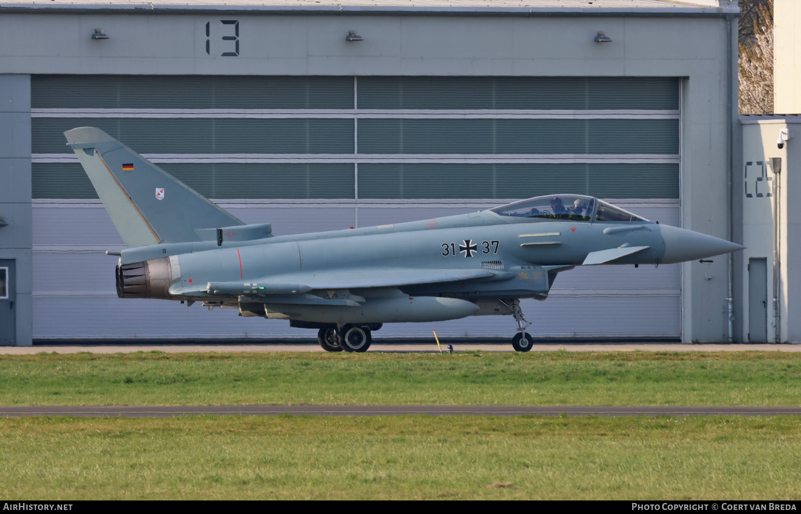 Aircraft Photo of 3137 | Eurofighter EF-2000 Typhoon S | Germany - Air Force | AirHistory.net #797701