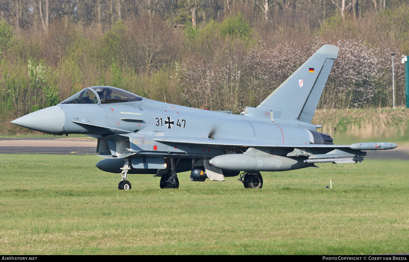 Aircraft Photo of 3147 | Eurofighter EF-2000 Typhoon S | Germany - Air Force | AirHistory.net #797704