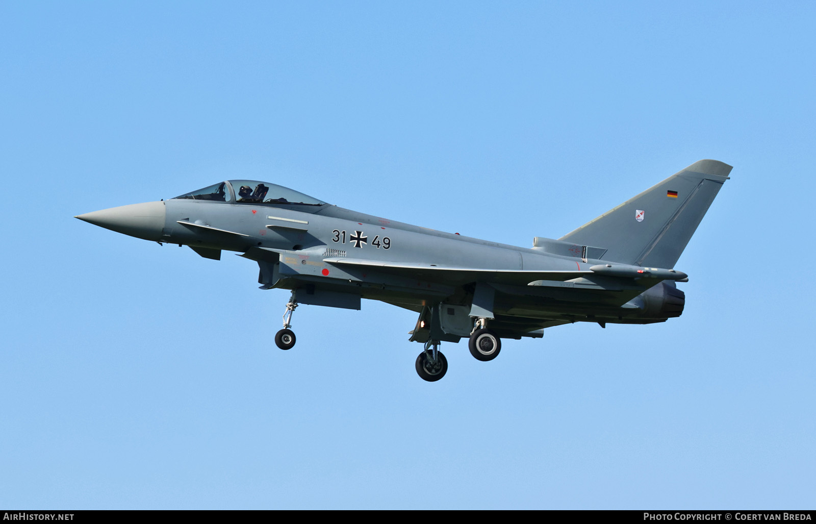 Aircraft Photo of 3149 | Eurofighter EF-2000 Typhoon ... | Germany - Air Force | AirHistory.net #797709