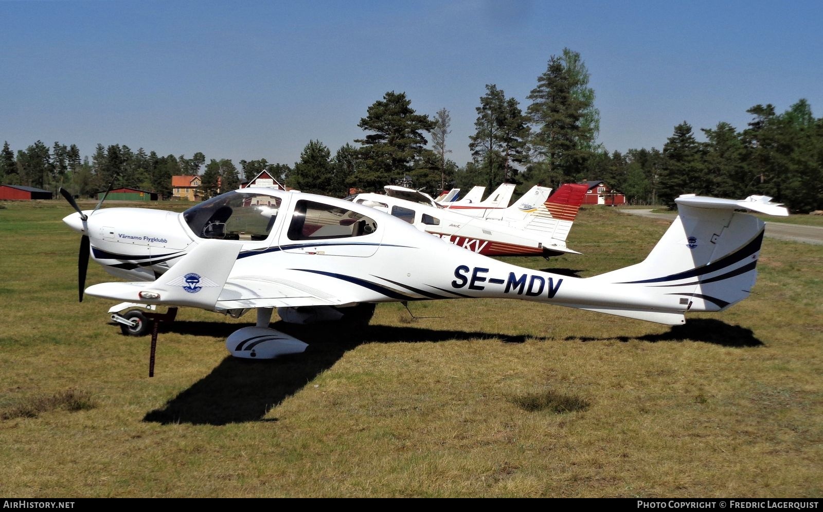 Aircraft Photo of SE-MDV | Diamond DA40 NG Diamond Star | Värnamo Flygklubb | AirHistory.net #797712