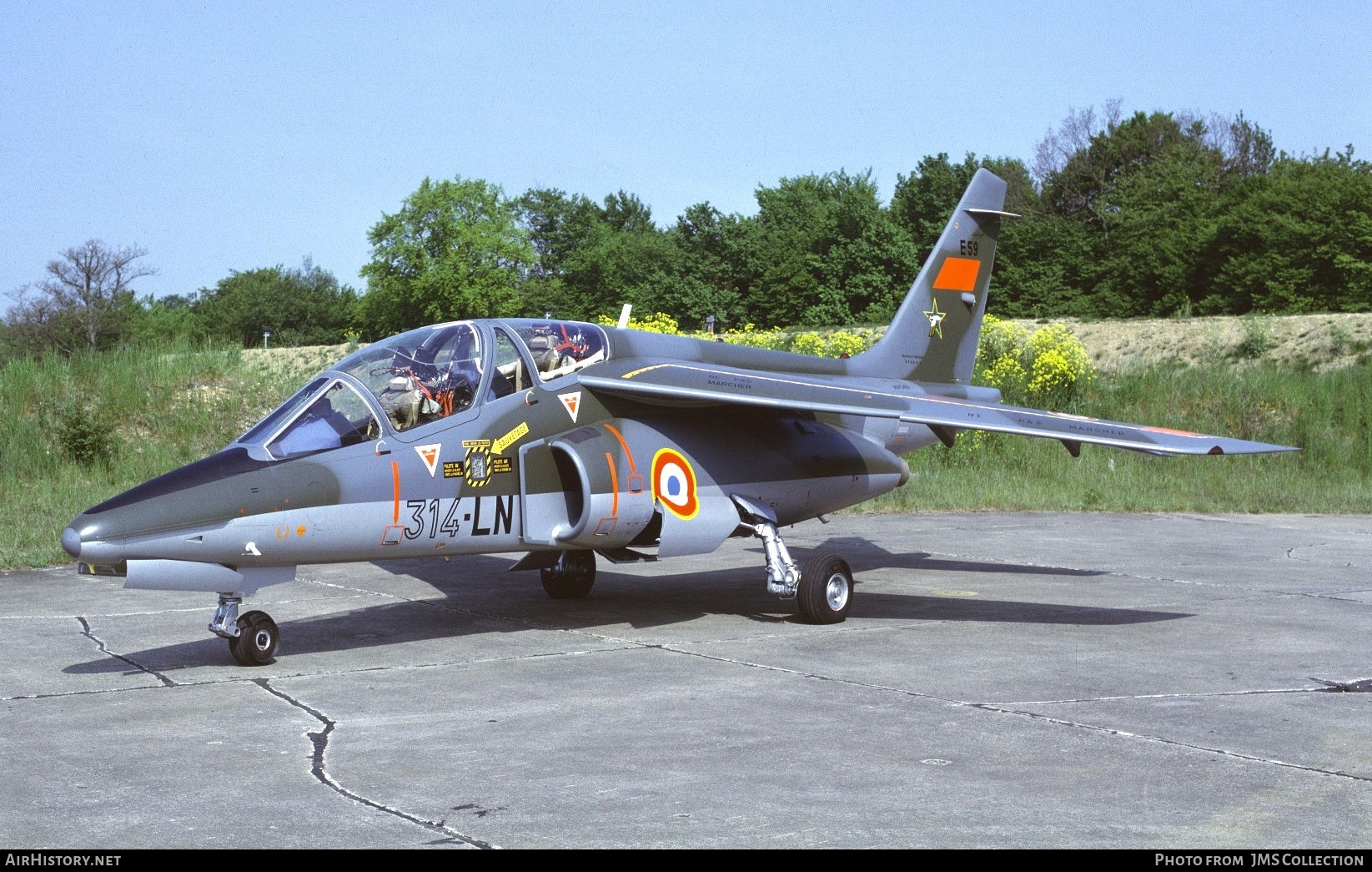 Aircraft Photo of E59 | Dassault-Dornier Alpha Jet E | France - Air Force | AirHistory.net #797721