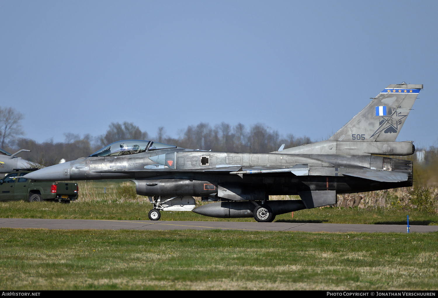 Aircraft Photo of 505 | Lockheed Martin F-16CJ Fighting Falcon | Greece - Air Force | AirHistory.net #797773