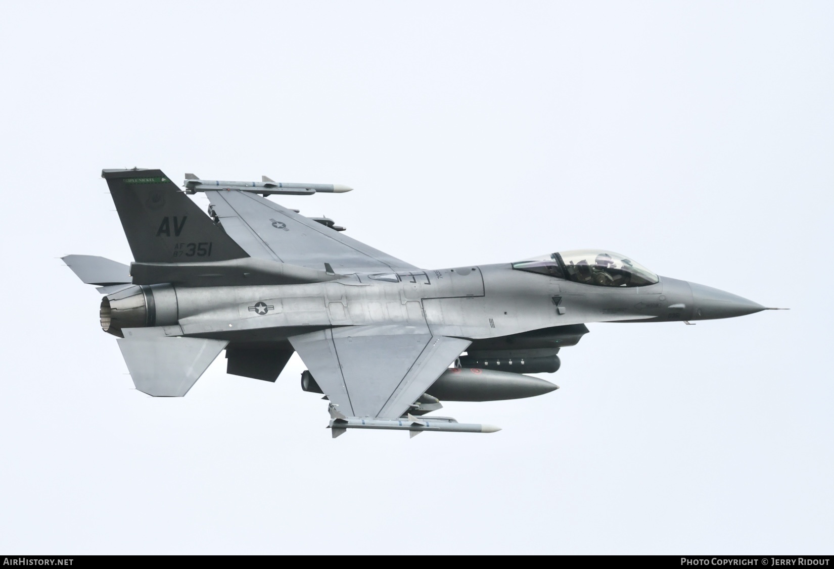 Aircraft Photo of 87-0351 / AF87-351 | General Dynamics F-16CM Fighting Falcon | USA - Air Force | AirHistory.net #797780