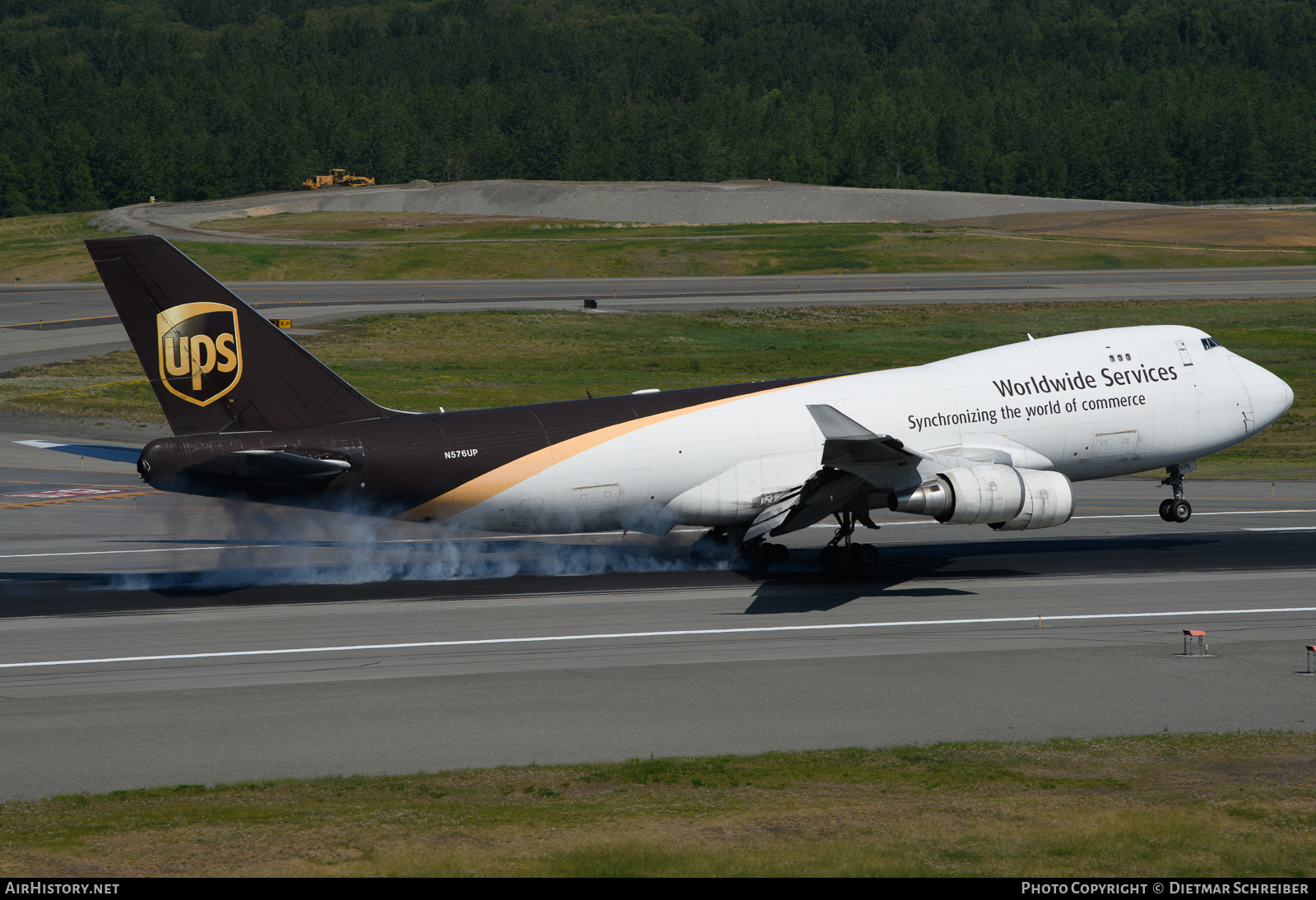 Aircraft Photo of N576UP | Boeing 747-44AF/SCD | United Parcel Service - UPS | AirHistory.net #797806