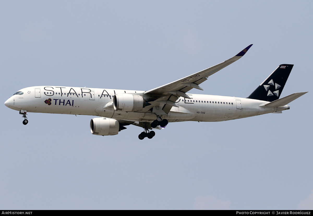 Aircraft Photo of HS-THQ | Airbus A350-941 | Thai Airways International | AirHistory.net #797815