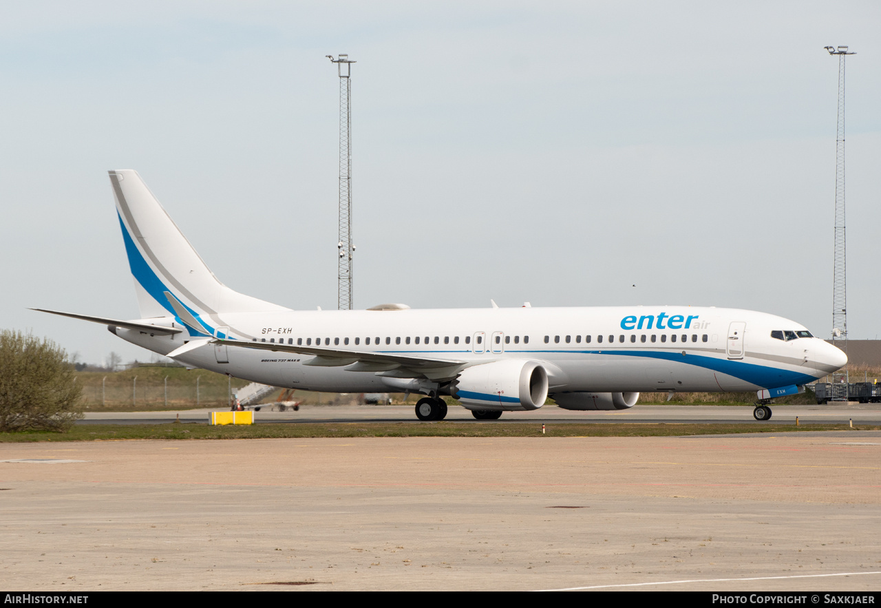 Aircraft Photo of SP-EXH | Boeing 737-8 Max 8 | Enter Air | AirHistory.net #797822