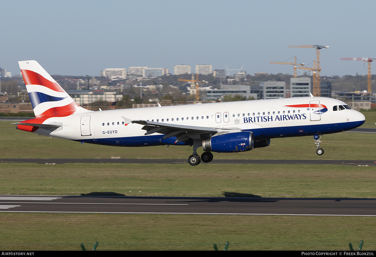 Aircraft Photo of G-EUYD | Airbus A320-232 | British Airways | AirHistory.net #797828