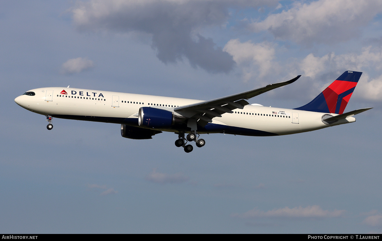 Aircraft Photo of F-WWYL | Airbus A330-941N | Delta Air Lines | AirHistory.net #797831