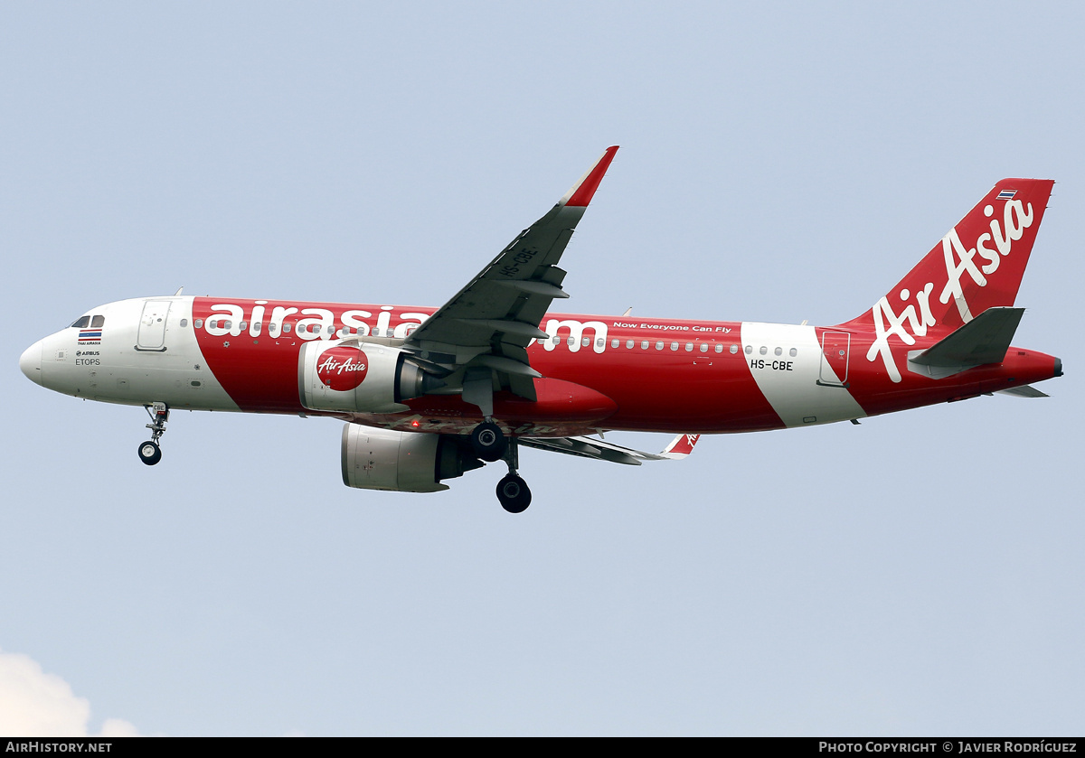 Aircraft Photo of HS-CBE | Airbus A320-251N | AirAsia | AirHistory.net #797837