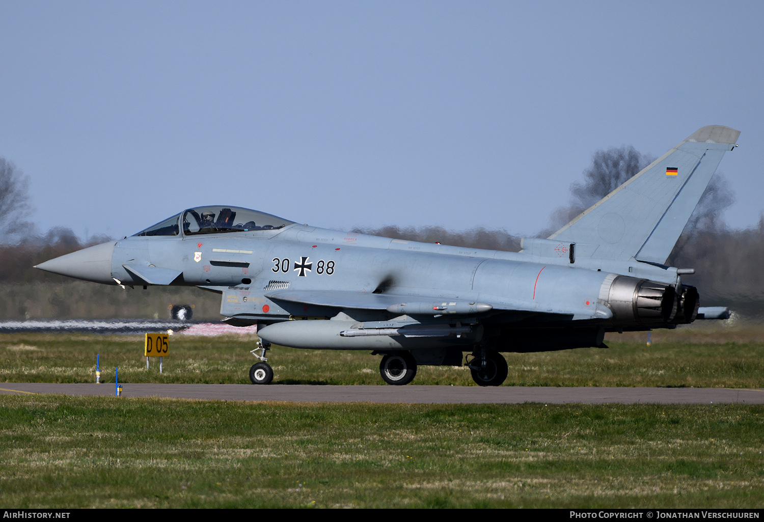 Aircraft Photo of 3088 | Eurofighter EF-2000 Typhoon S | Germany - Air Force | AirHistory.net #797842