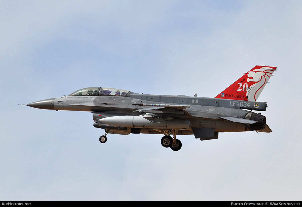 Aircraft Photo of 96-5034 / AF96-034 | Lockheed Martin F-16D Fighting Falcon | USA - Air Force | AirHistory.net #797848