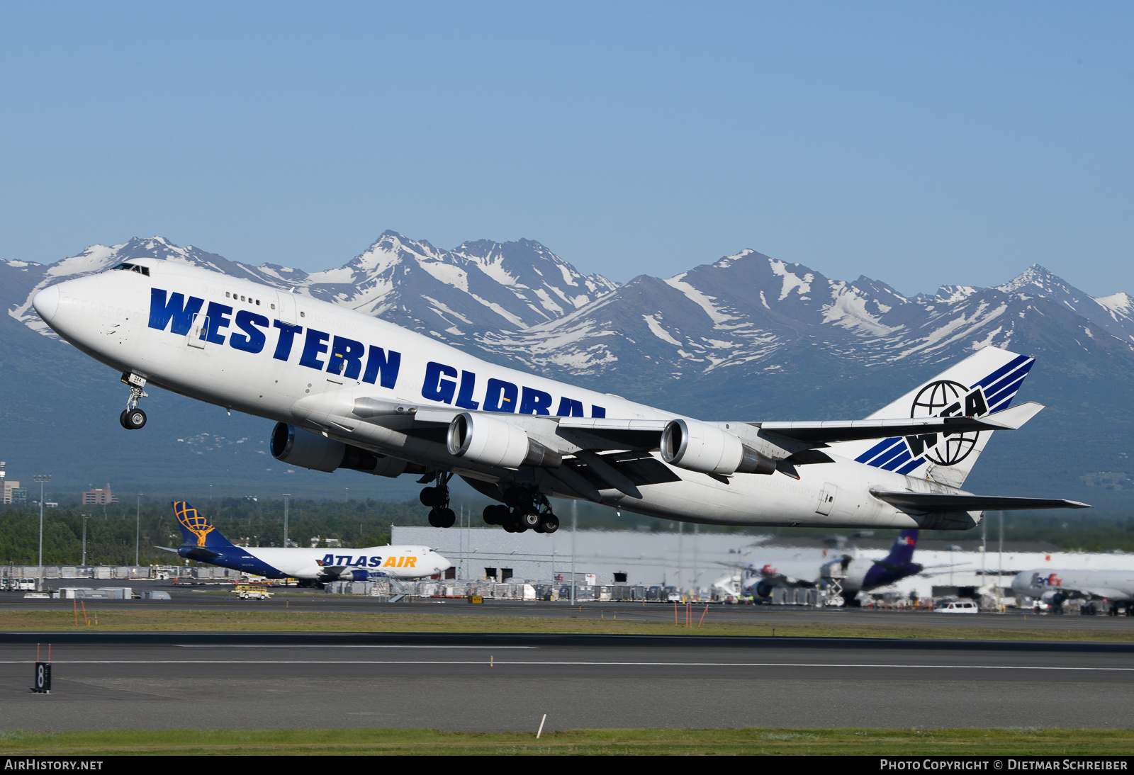 Aircraft Photo of N344KD | Boeing 747-446(BCF) | Western Global Airlines - WGA | AirHistory.net #797868
