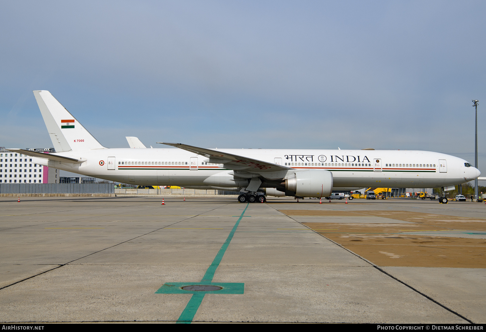Aircraft Photo of K7066 | Boeing 777-300/ER | India - Air Force | AirHistory.net #797879
