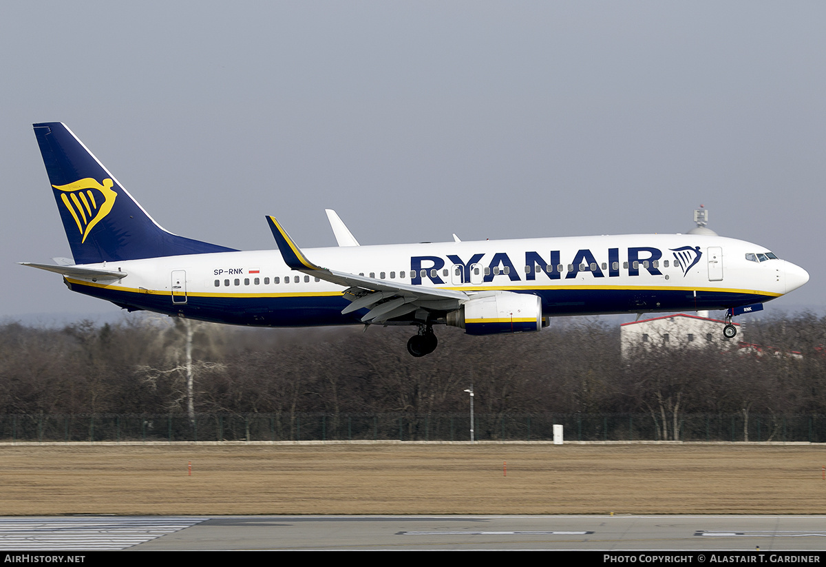 Aircraft Photo of SP-RKZ | Boeing 737-8AS | Ryanair | AirHistory.net #797880