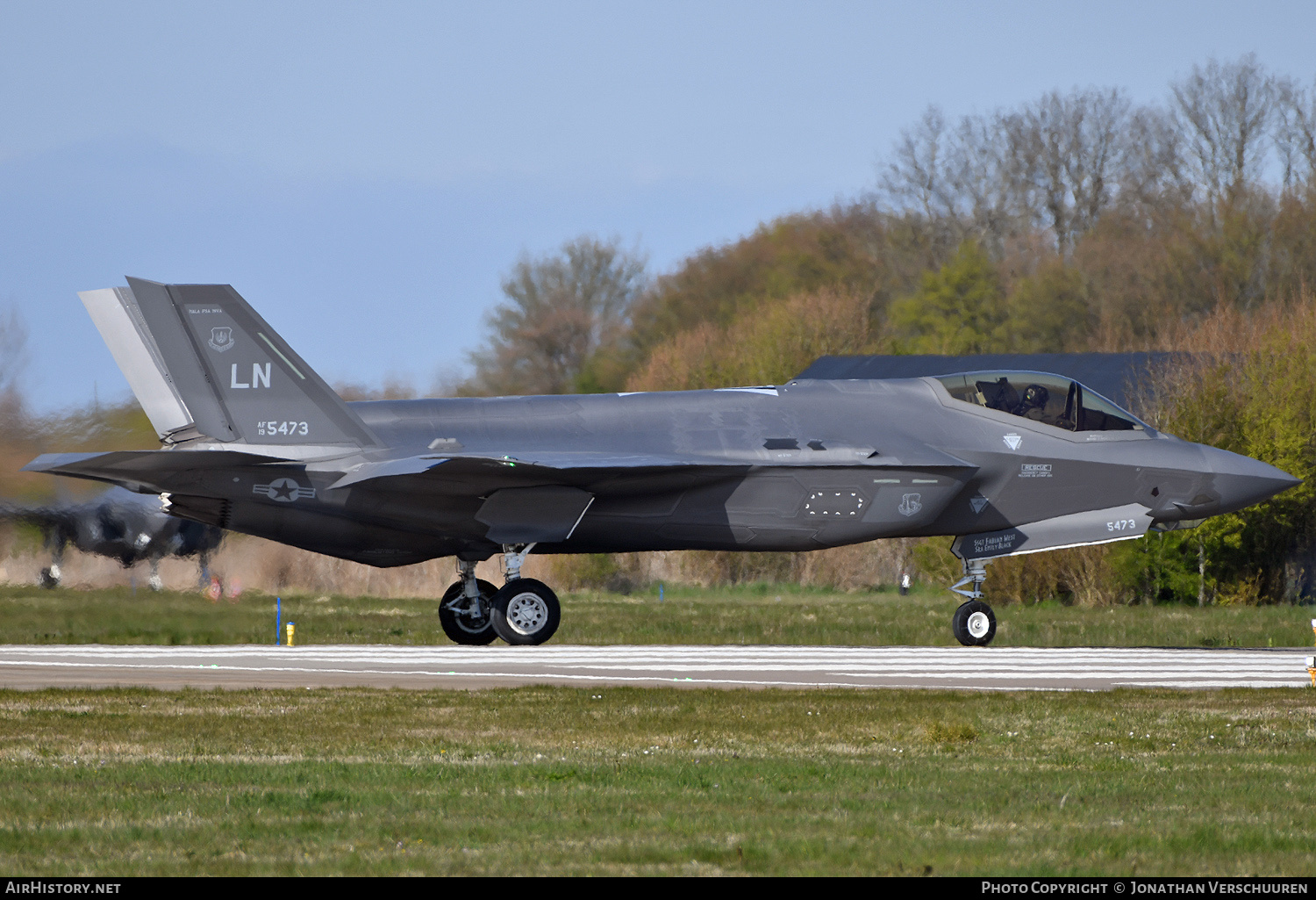 Aircraft Photo of 19-5473 / AF19-5473 | Lockheed Martin F-35A Lightning II | USA - Air Force | AirHistory.net #797889