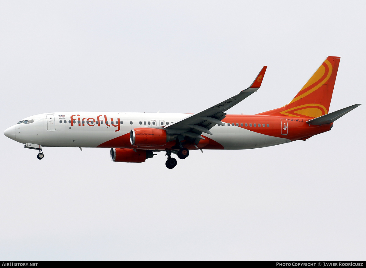 Aircraft Photo of 9M-MLJ | Boeing 737-8FZ | Firefly | AirHistory.net #797893