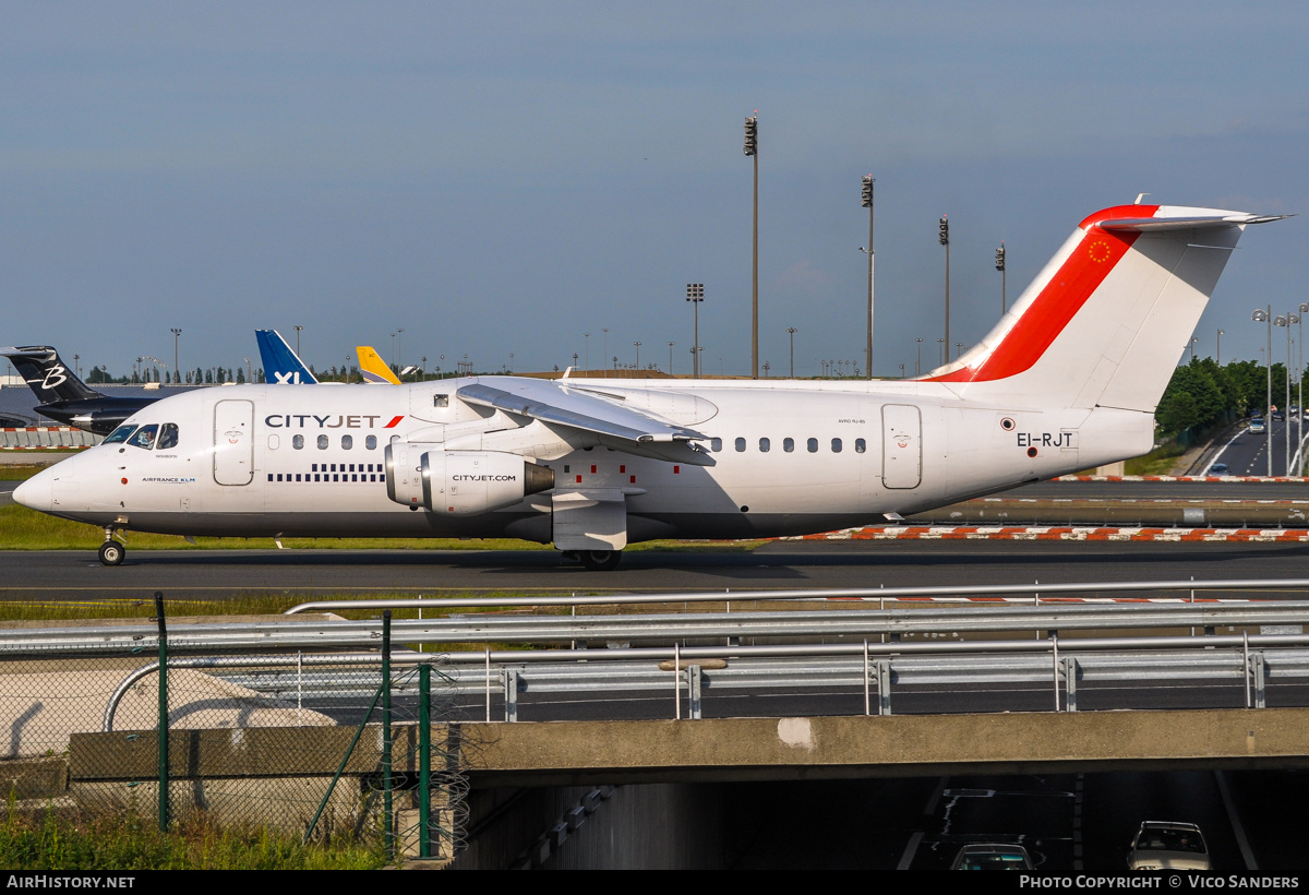 Aircraft Photo of EI-RJT | BAE Systems Avro 146-RJ85 | CityJet | AirHistory.net #797940