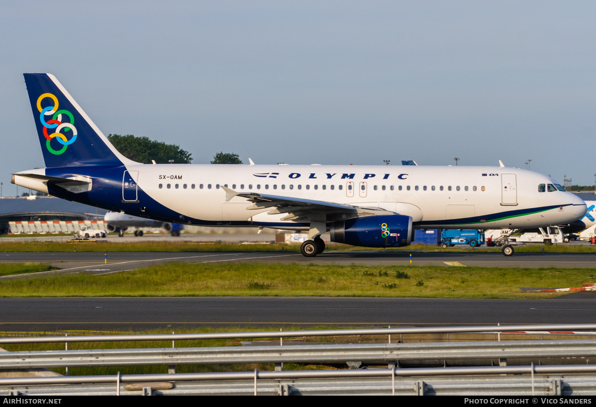 Aircraft Photo of SX-OAM | Airbus A320-232 | Olympic | AirHistory.net #797945