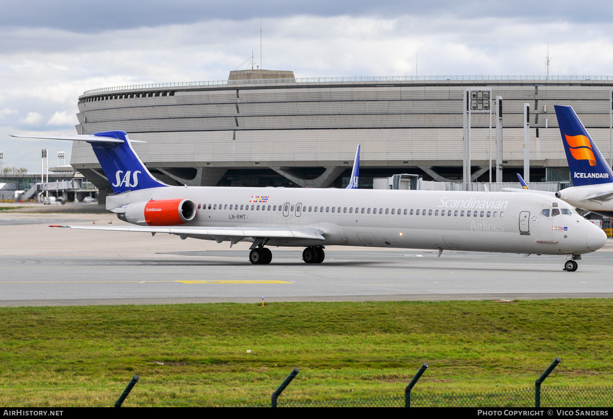 Aircraft Photo of LN-RMT | McDonnell Douglas MD-82 (DC-9-82) | Scandinavian Airlines - SAS | AirHistory.net #797951