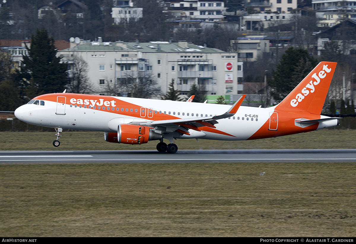 Aircraft Photo of G-EJCO | Airbus A320-214 | EasyJet | AirHistory.net #797952