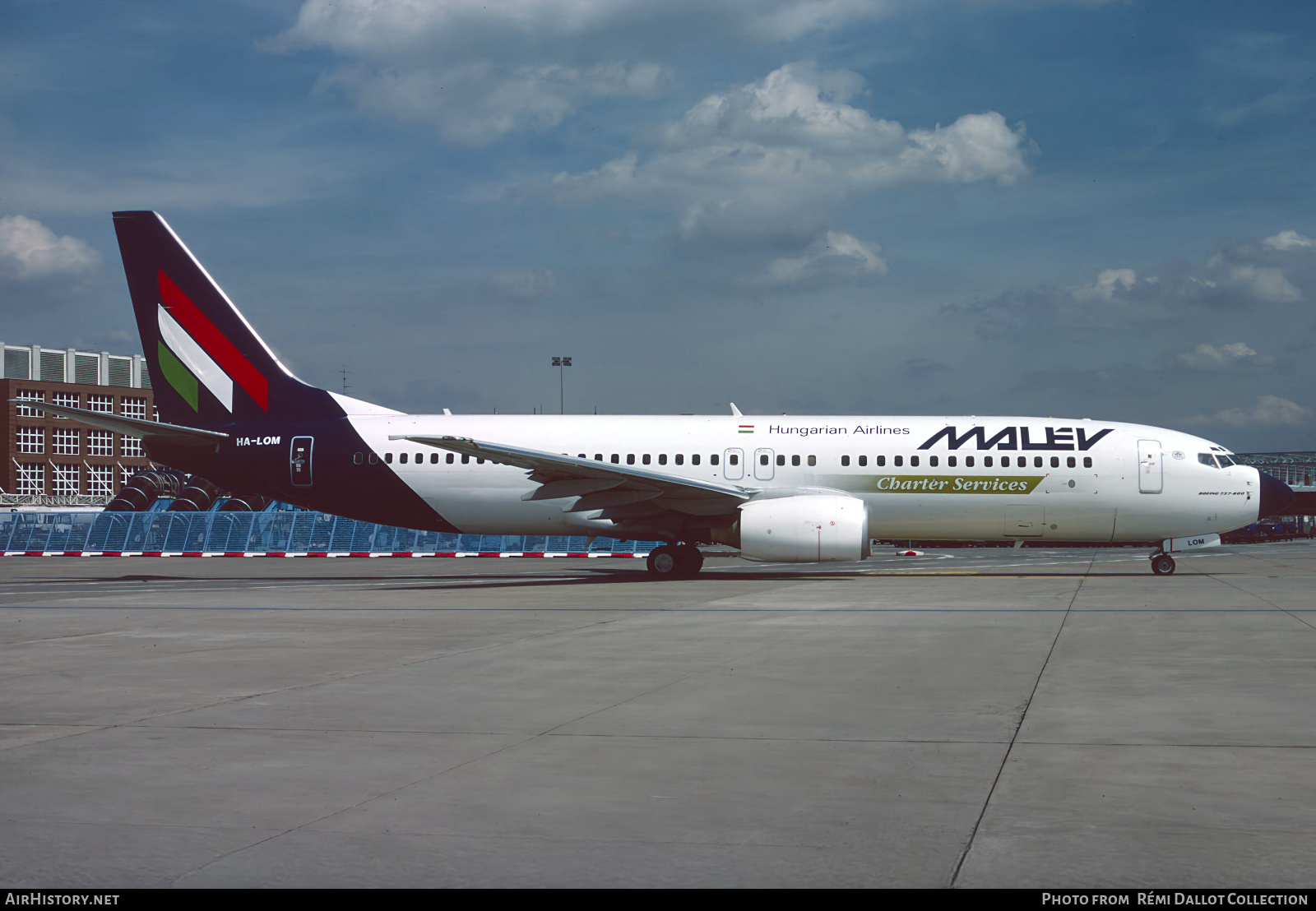 Aircraft Photo of HA-LOM | Boeing 737-8Q8 | Malev - Hungarian Airlines Charter Services | AirHistory.net #797976