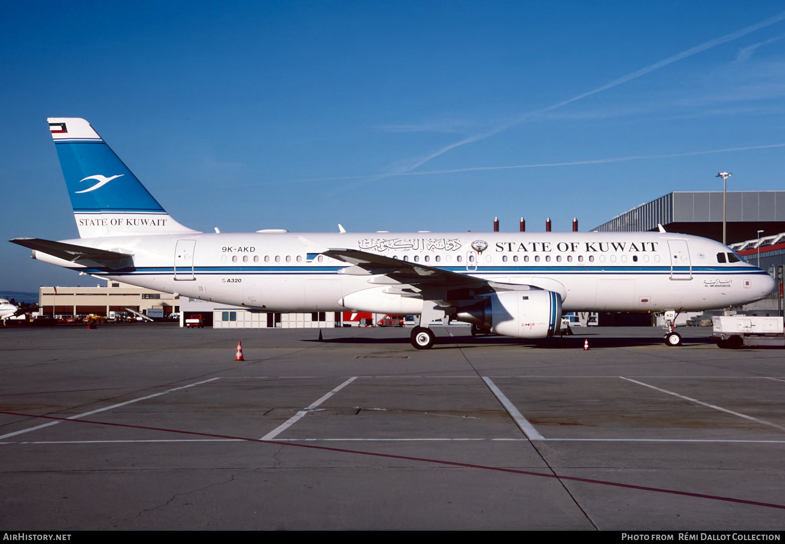 Aircraft Photo of 9K-AKD | Airbus A320-212 | State of Kuwait | AirHistory.net #797981
