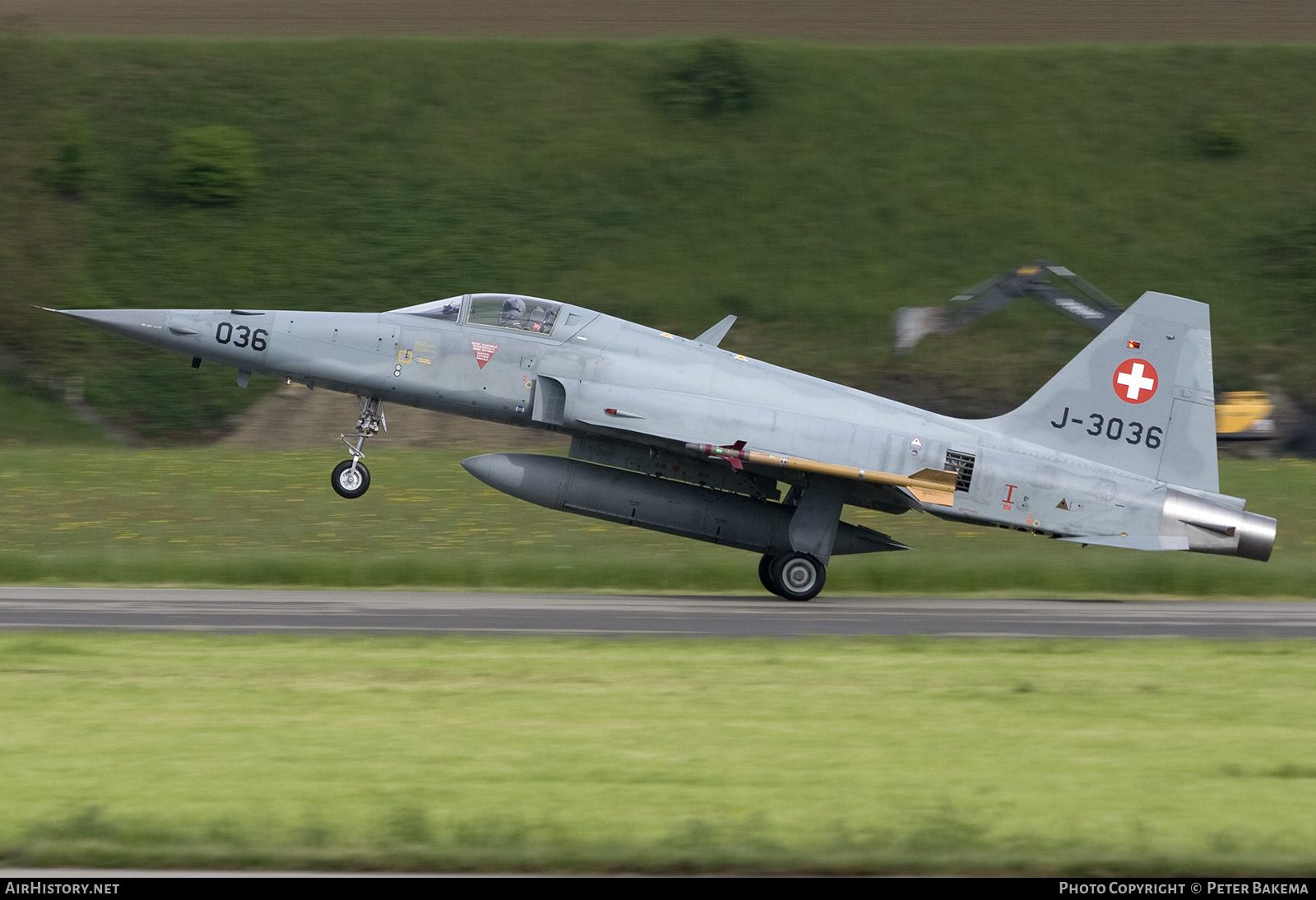 Aircraft Photo of J-3036 | Northrop F-5E Tiger II | Switzerland - Air Force | AirHistory.net #797986