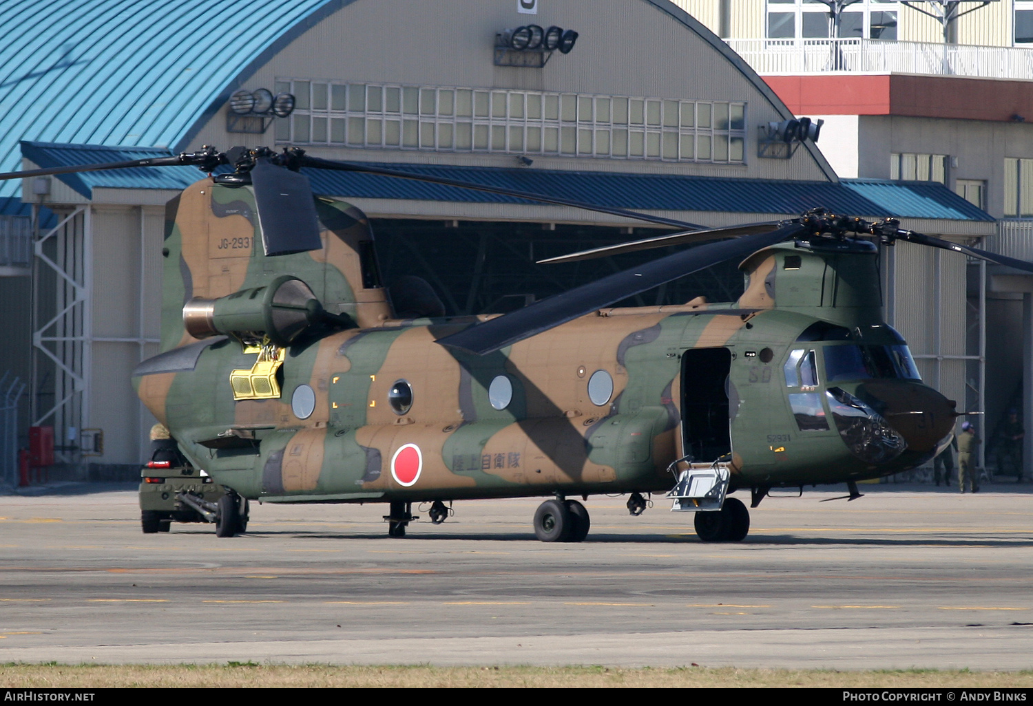 Aircraft Photo of 52931 / JG-2931 | Boeing CH-47J Chinook (414) | Japan - Army | AirHistory.net #798004
