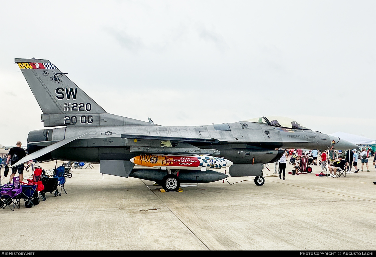 Aircraft Photo of 00-0220 / AF00-220 | Lockheed F-16CM Fighting Falcon | USA - Air Force | AirHistory.net #798014