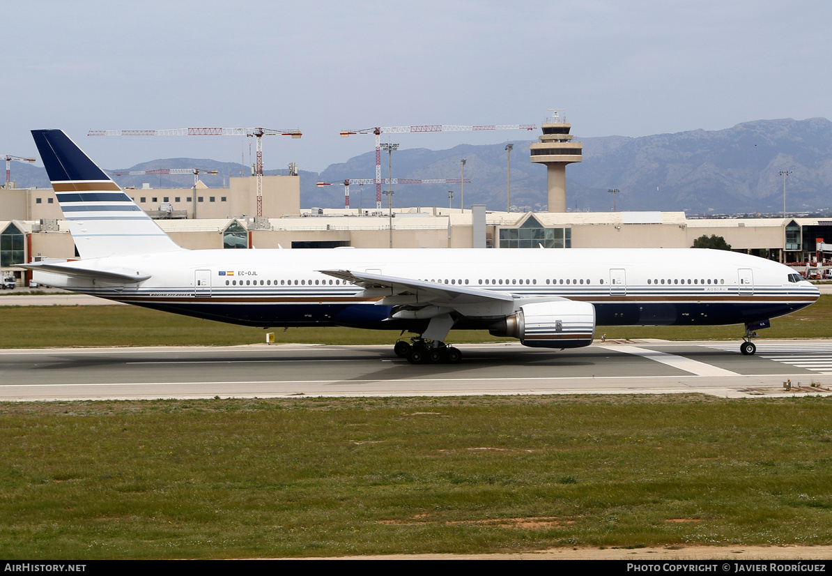 Aircraft Photo of EC-OJL | Boeing 777-219/ER | Privilege Style | AirHistory.net #798019