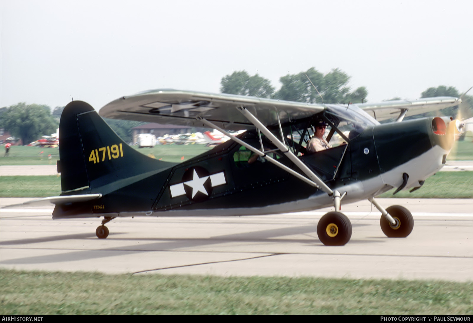Aircraft Photo of N22422 / 417191 | Stinson L-5B Sentinel | USA - Air Force | AirHistory.net #798028