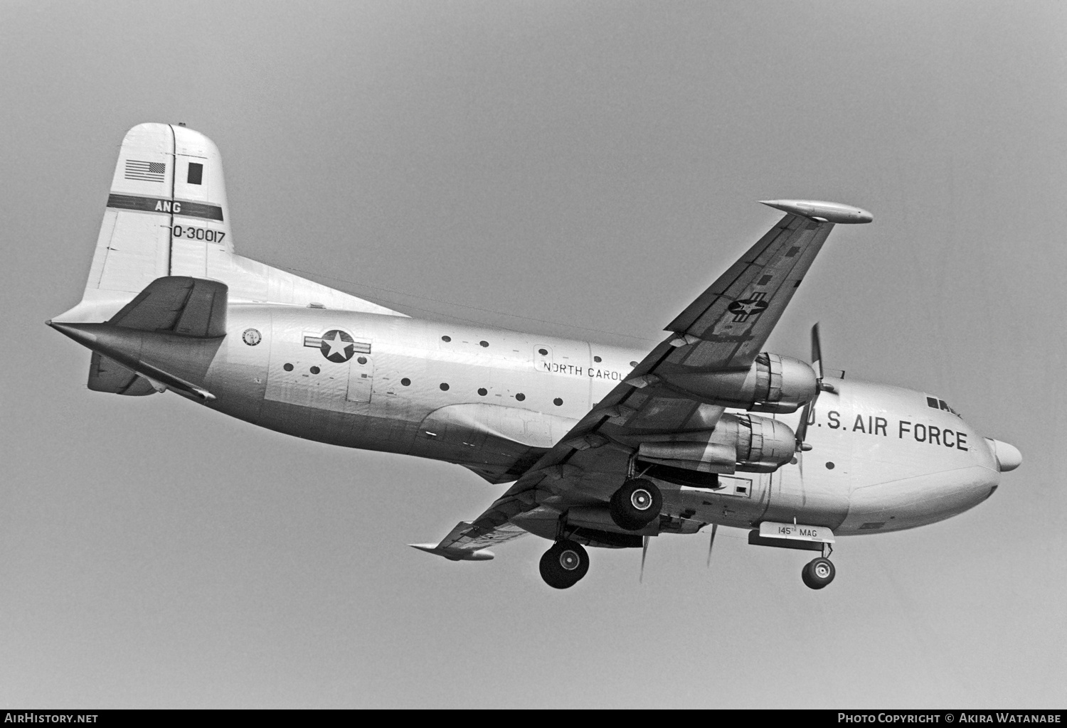Aircraft Photo of 53-017 / 0-30017 | Douglas C-124C Globemaster II | USA - Air Force | AirHistory.net #798037