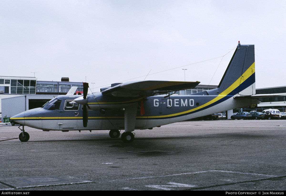 Aircraft Photo of G-DEMO | Pilatus Britten-Norman BN-2T Turbine Islander | AirHistory.net #798040
