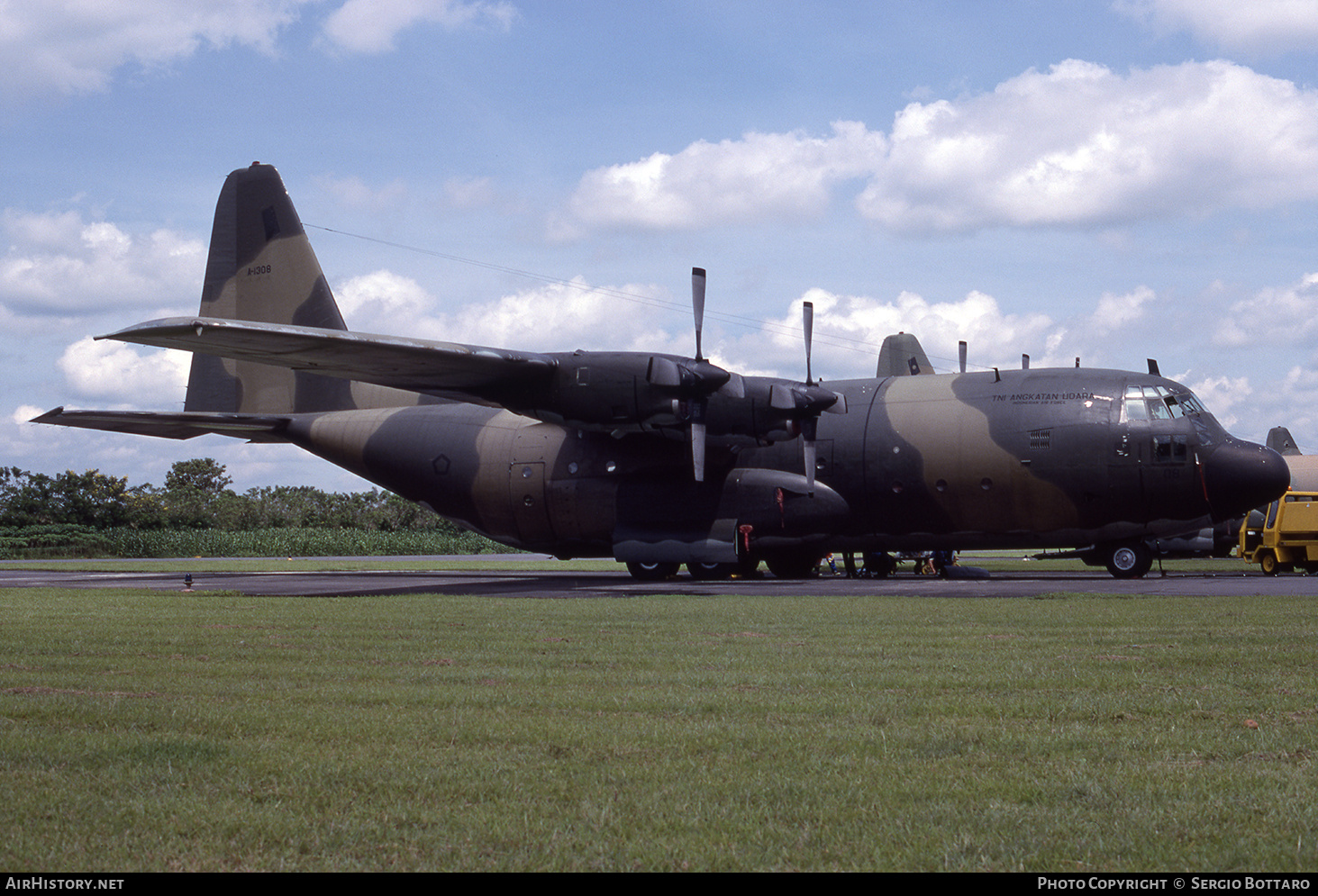 Aircraft Photo of A-1308 | Lockheed C-130B Hercules (L-282) | Indonesia - Air Force | AirHistory.net #798058