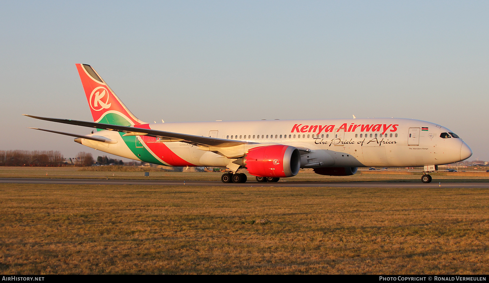 Aircraft Photo of 5Y-KZH | Boeing 787-8 Dreamliner | Kenya Airways | AirHistory.net #798060