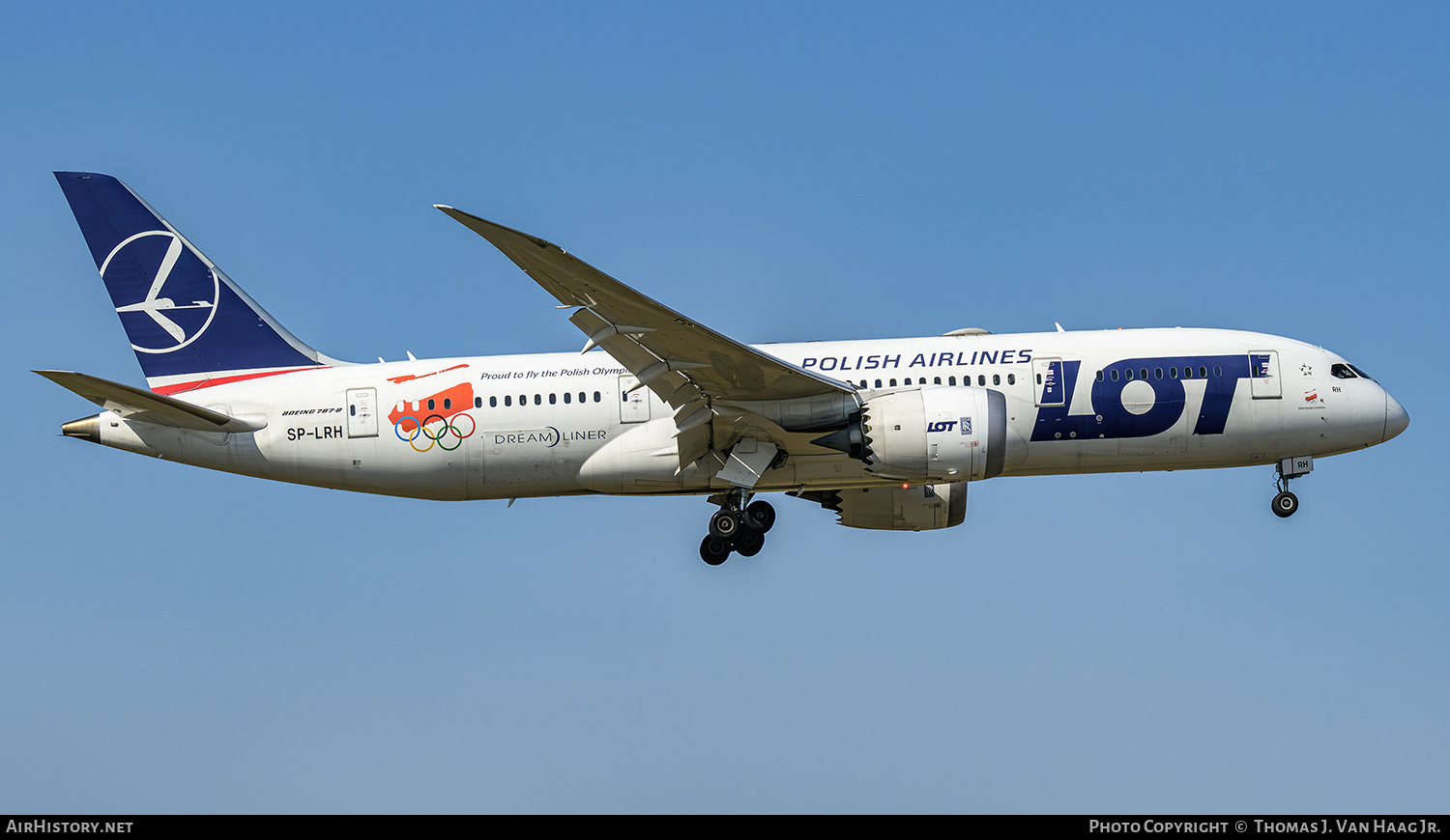 Aircraft Photo of SP-LRH | Boeing 787-8 Dreamliner | LOT Polish Airlines - Polskie Linie Lotnicze | AirHistory.net #798081