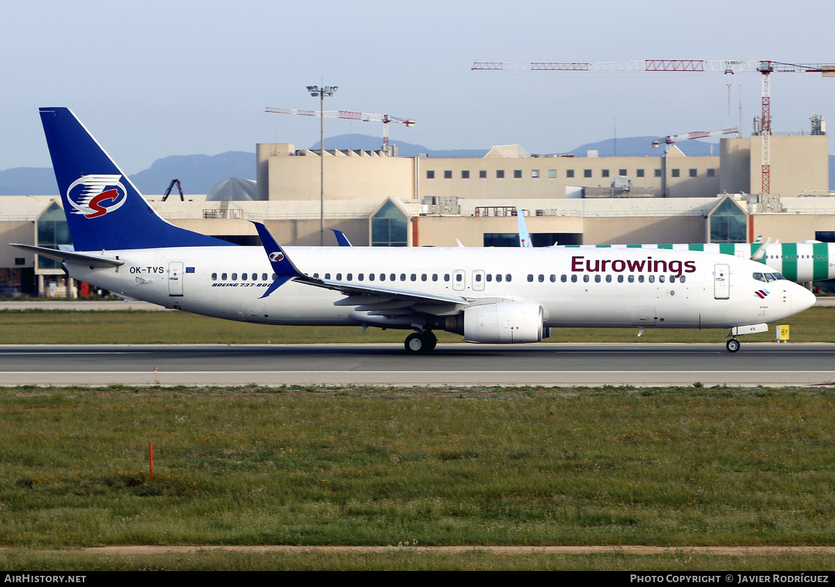 Aircraft Photo of OK-TVS | Boeing 737-86N | Eurowings | AirHistory.net #798085