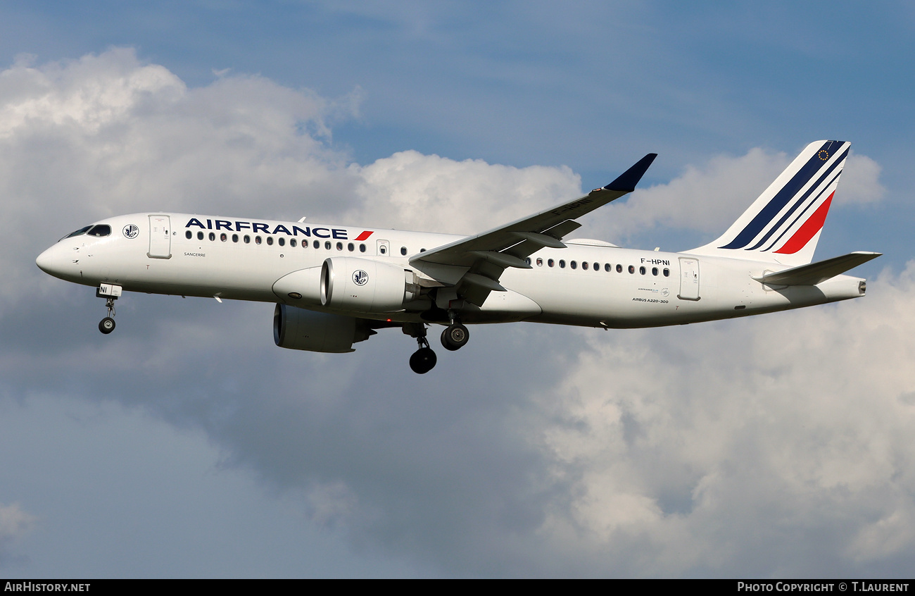 Aircraft Photo of F-HPNI | Airbus A220-371 (BD-500-1A11) | Air France | AirHistory.net #798102