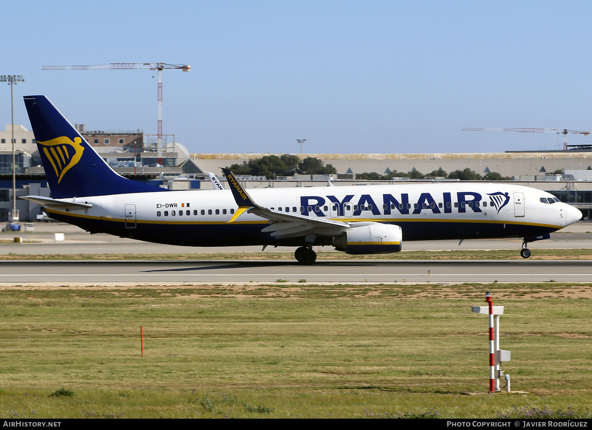 Aircraft Photo of EI-DWR | Boeing 737-8AS | Ryanair | AirHistory.net #798105