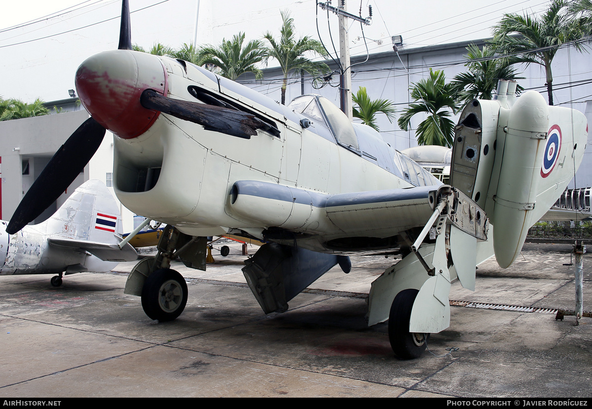 Aircraft Photo of J4-11/94 | Fairey Firefly FR1 | Thailand - Air Force | AirHistory.net #798110