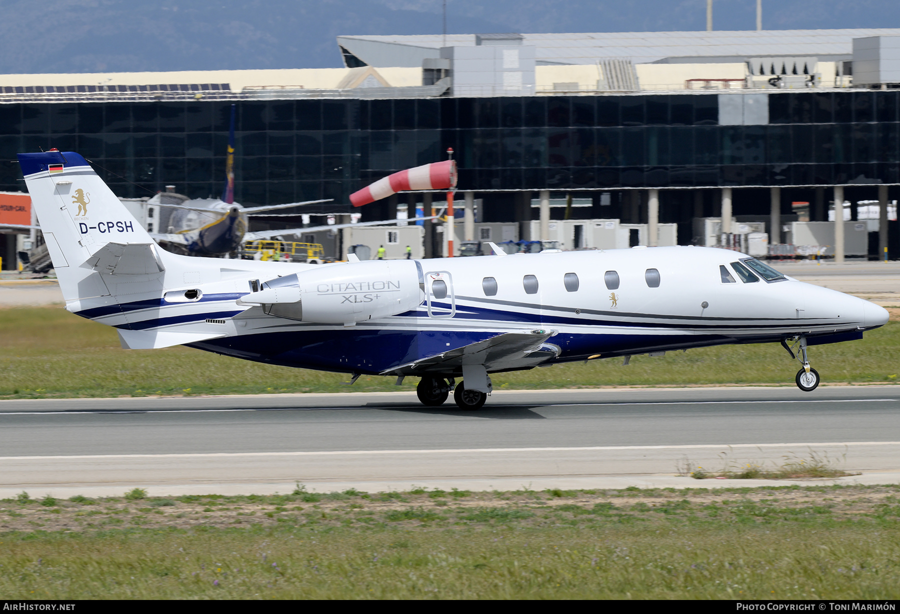 Aircraft Photo of D-CPSH | Cessna 560XL Citation XLS+ | Becken Holding | AirHistory.net #798126