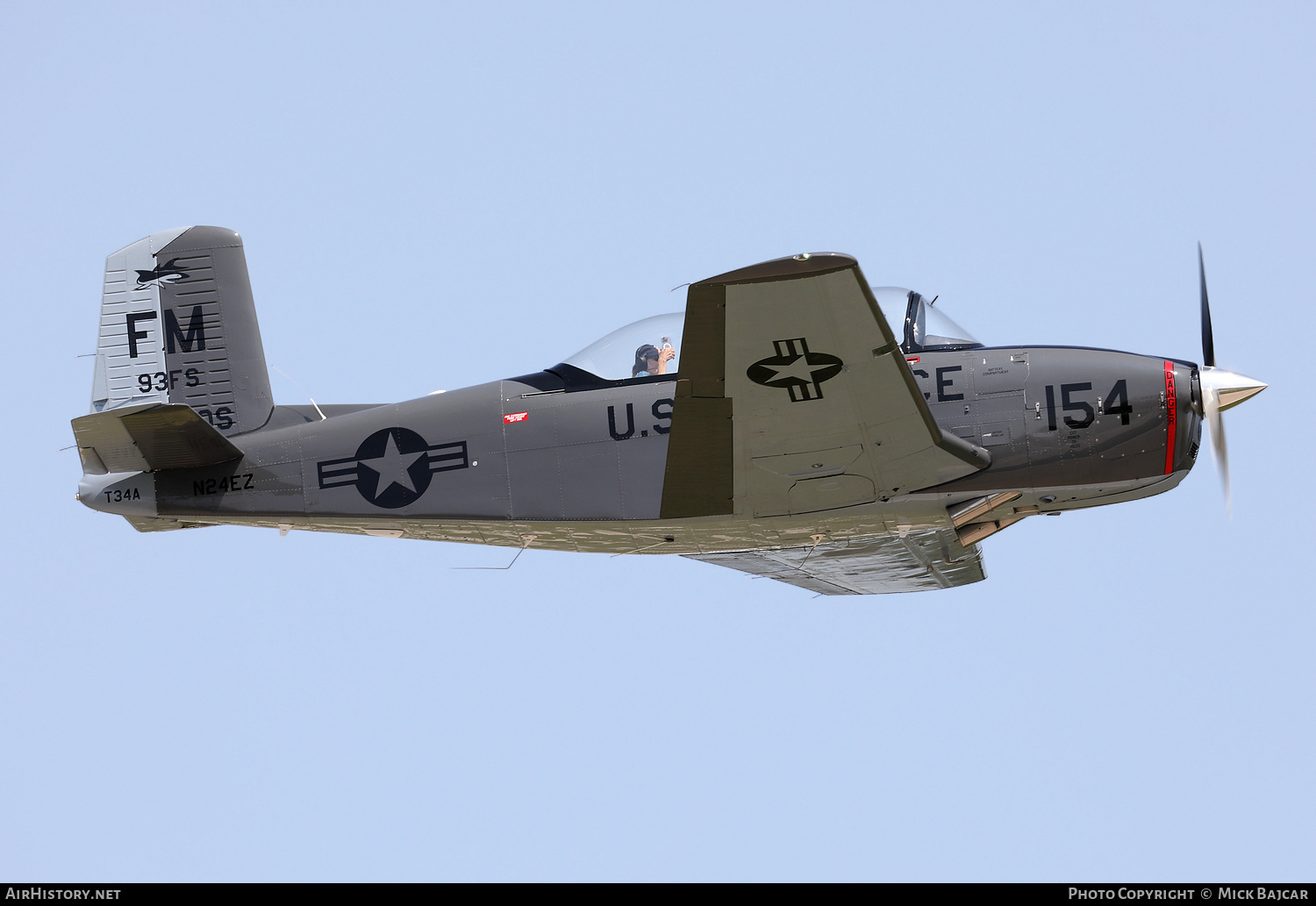 Aircraft Photo of N24EZ | Beech B45 Mentor | USA - Air Force | AirHistory.net #798128