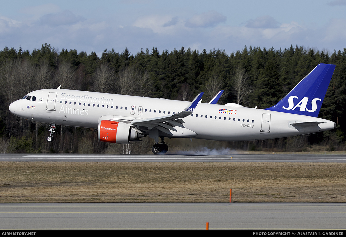 Aircraft Photo of SE-ROS | Airbus A320-251N | Scandinavian Airlines - SAS | AirHistory.net #798136