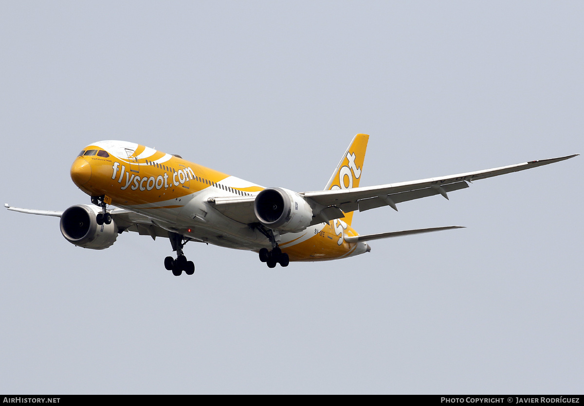 Aircraft Photo of 9V-OFE | Boeing 787-8 Dreamliner | Scoot | AirHistory.net #798142