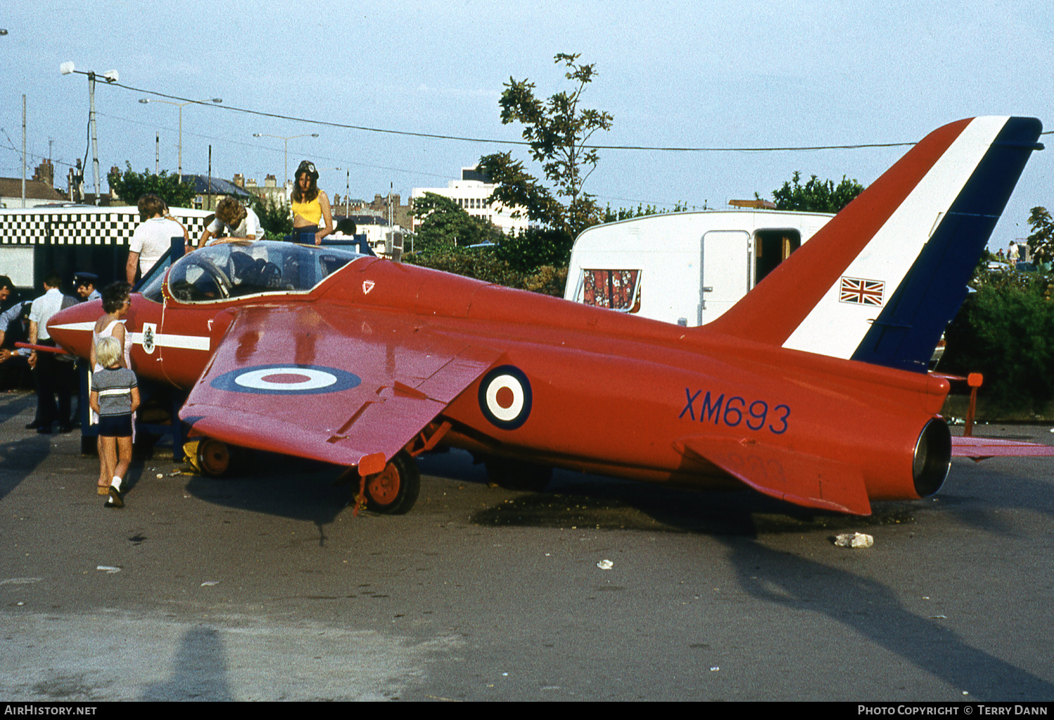 Aircraft Photo of XM693 | Folland Fo.144 Gnat T.1 | UK - Air Force | AirHistory.net #798148