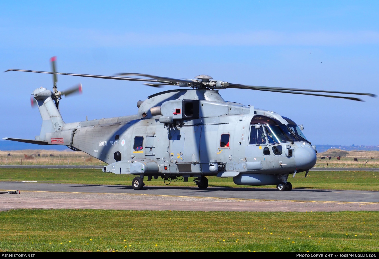 Aircraft Photo of ZH832 | EHI EH101-111 Merlin HM2 | UK - Navy | AirHistory.net #798156