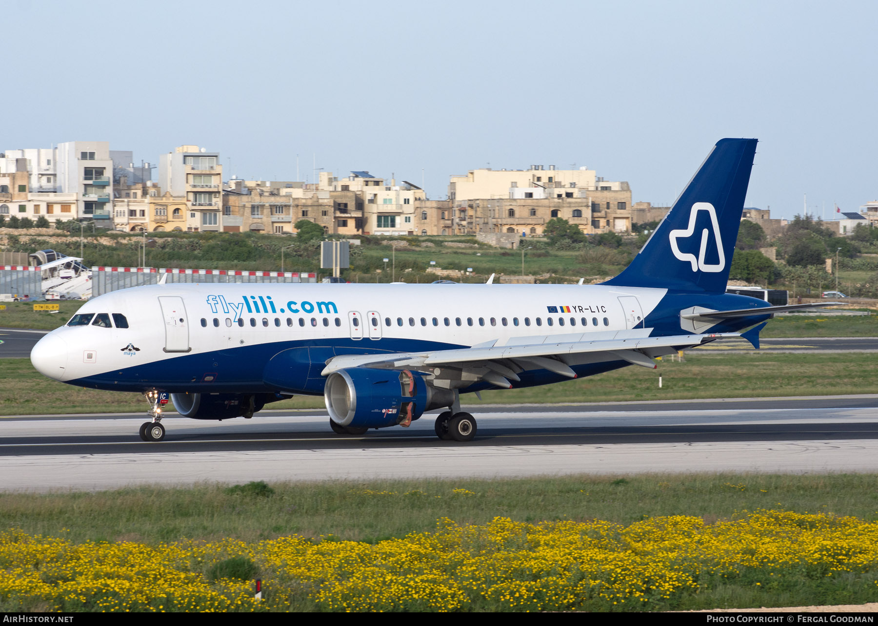 Aircraft Photo of YR-LIC | Airbus A319-112 | Fly Lili | AirHistory.net #798164